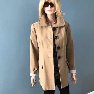 GAP Black Label Faux Suede Luxe Jacket